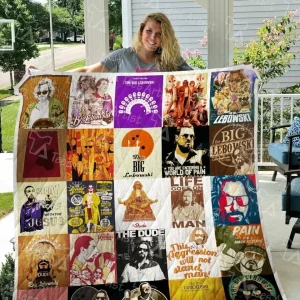 The Big Lebowski Quilt Blanket 0510 and Home Decor