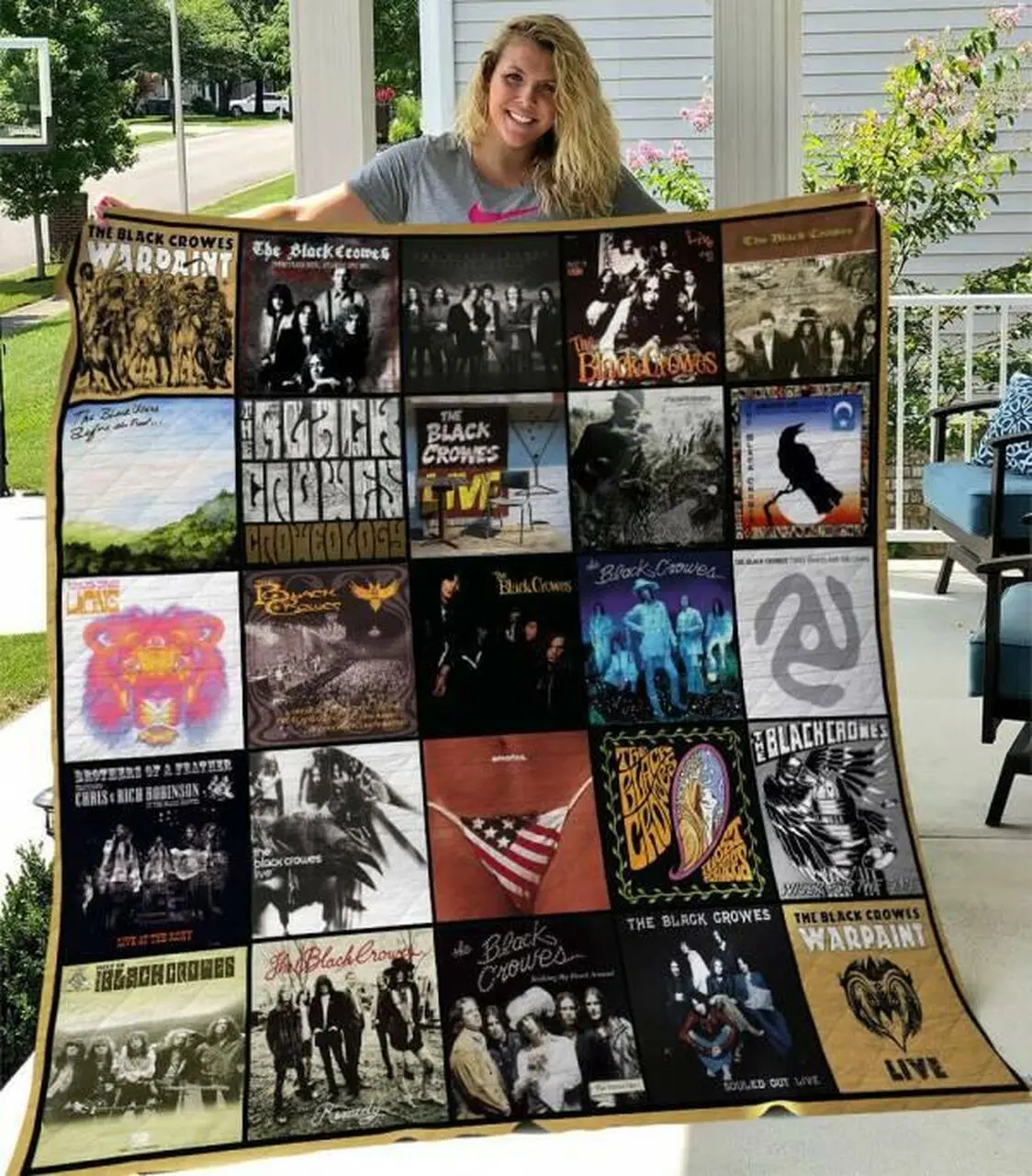 The Black Crowes Quilt Blanket M200501 Quilt and Home Decor