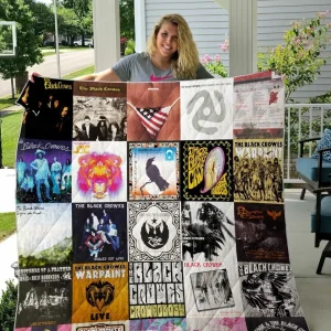 The Black Crowes Style 2 Quilt Blanket and Home Decor