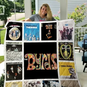 The Byrds Quilt Blanket and Home Decor
