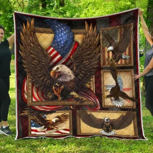 The Eagle America Quilt Quilt and Home Decor