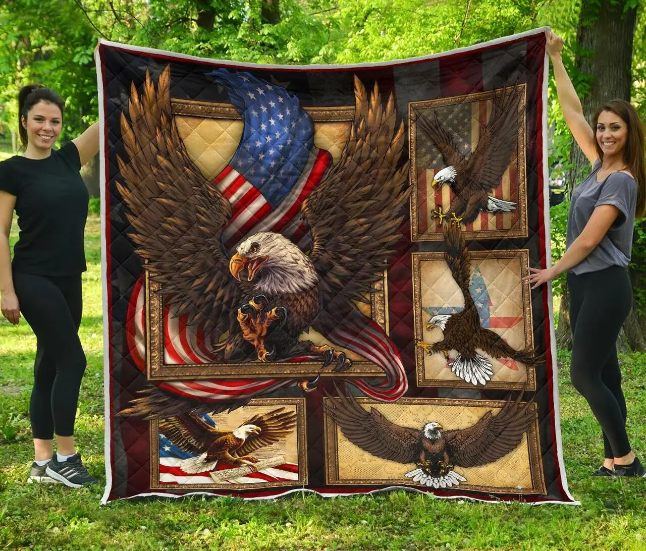 The Eagle America Quilt Quilt and Home Decor