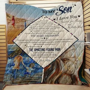 The First Time Quilt Blanket Quilt and Home Decor