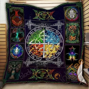 The Four Elements Blanket TH1507 Quilt and Home Decor