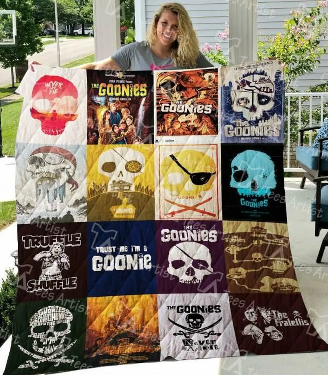 The Goonies Quilt Blanket M140610 Quilt and Home Decor