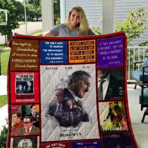 The Irishman Quilt Blanket 01 and Home Decor
