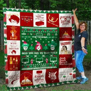 The It Crowd Quilt Blanket and Home Decor