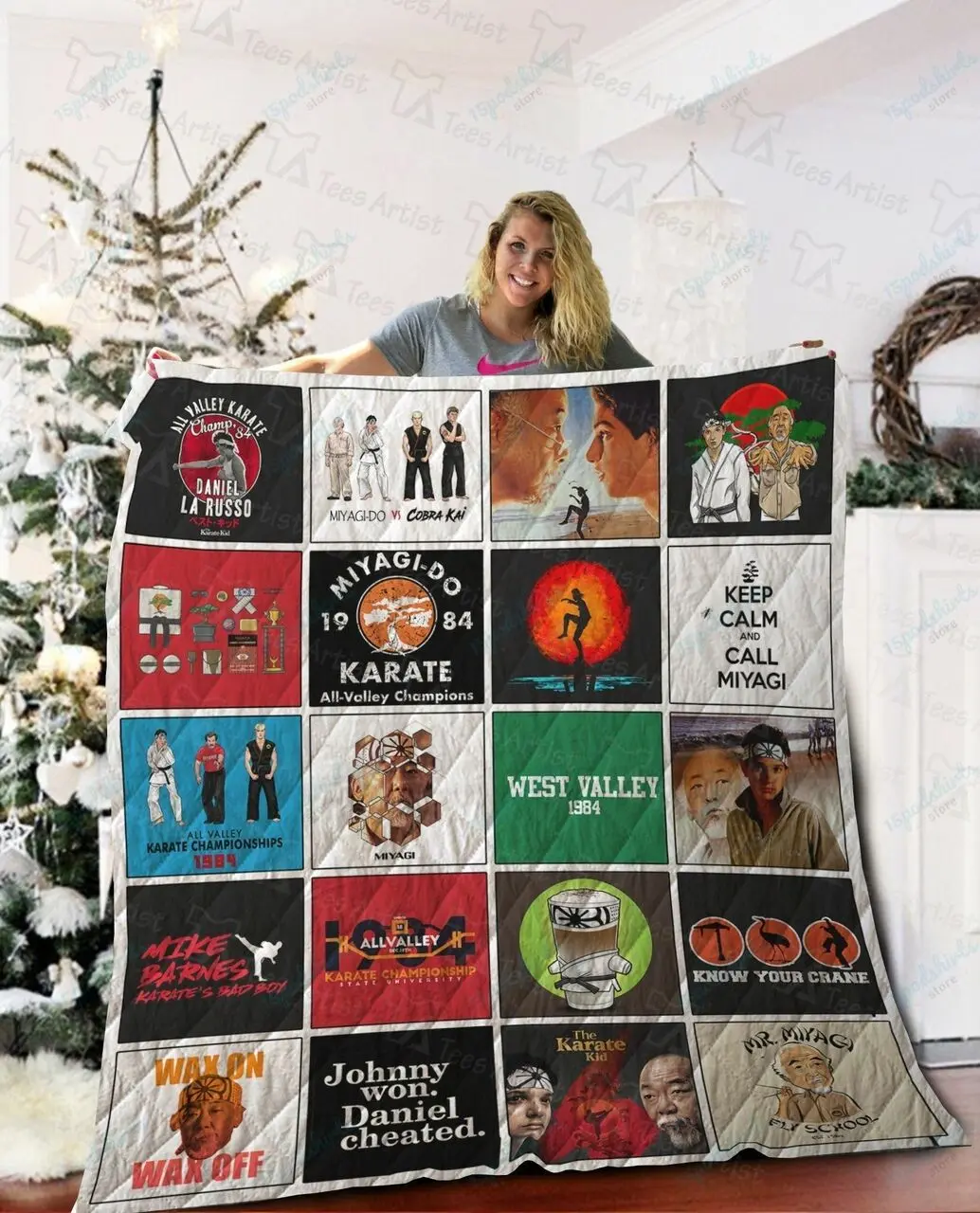 The Karate Kid Quilt Blanket 02104 and Home Decor