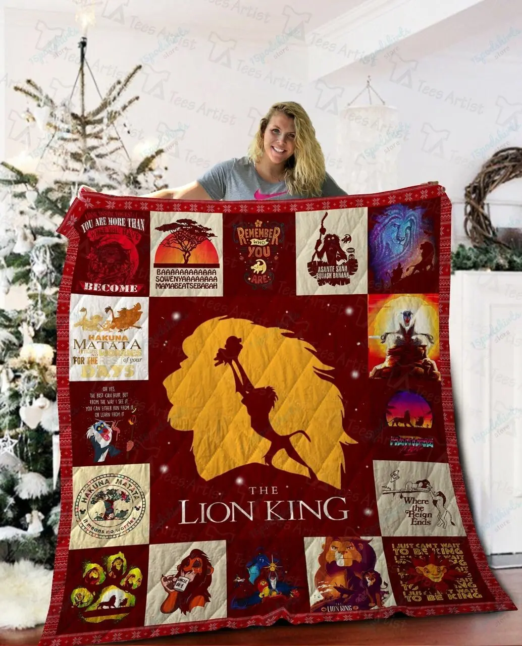 The Lion King Quilt Blanket 02189 and Home Decor