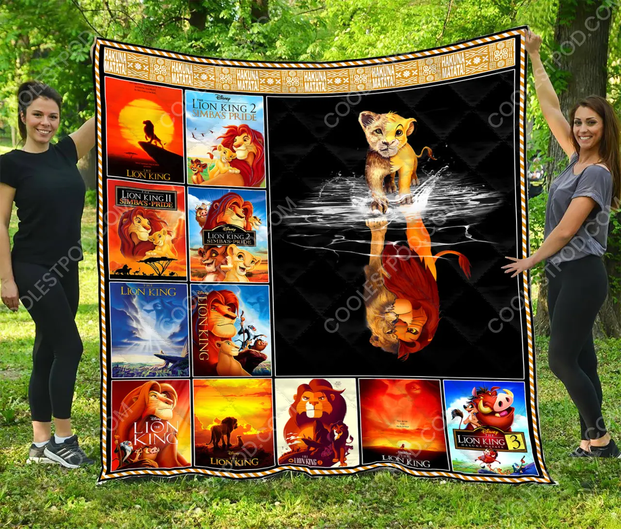 The Lion King Quilt Blanket and Home Decor