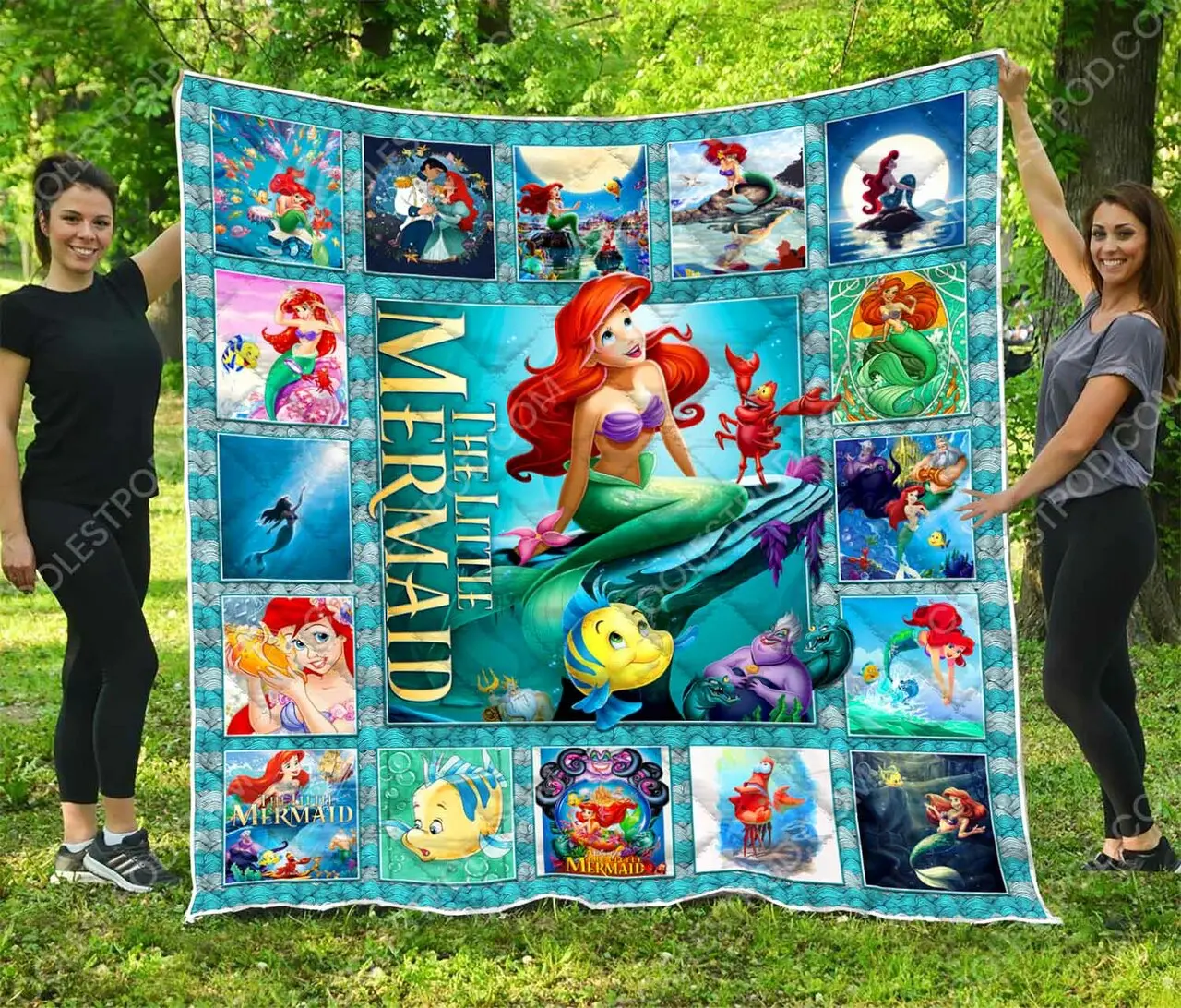 The Little Mermaid H89 – Quilt and Home Decor