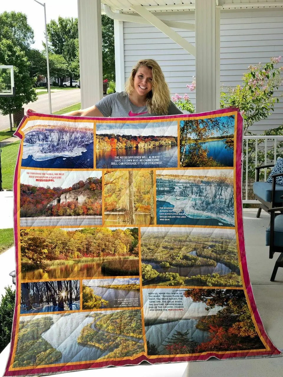 The Mississipi Quilt Blanket and Home Decor