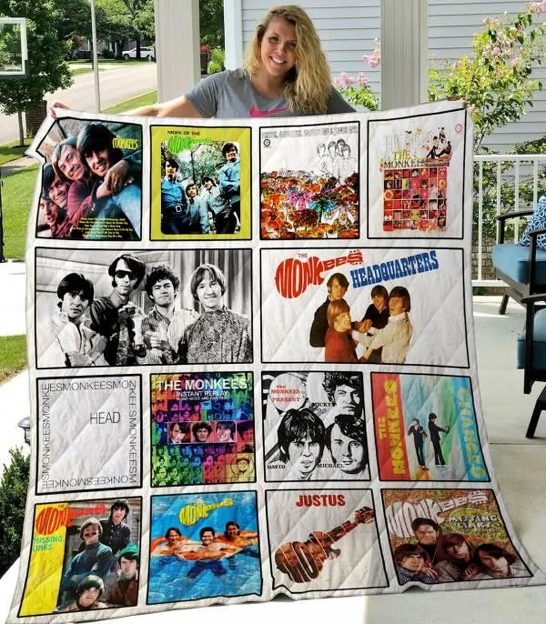 The Monkees Quilt Blanket M150608 Quilt and Home Decor