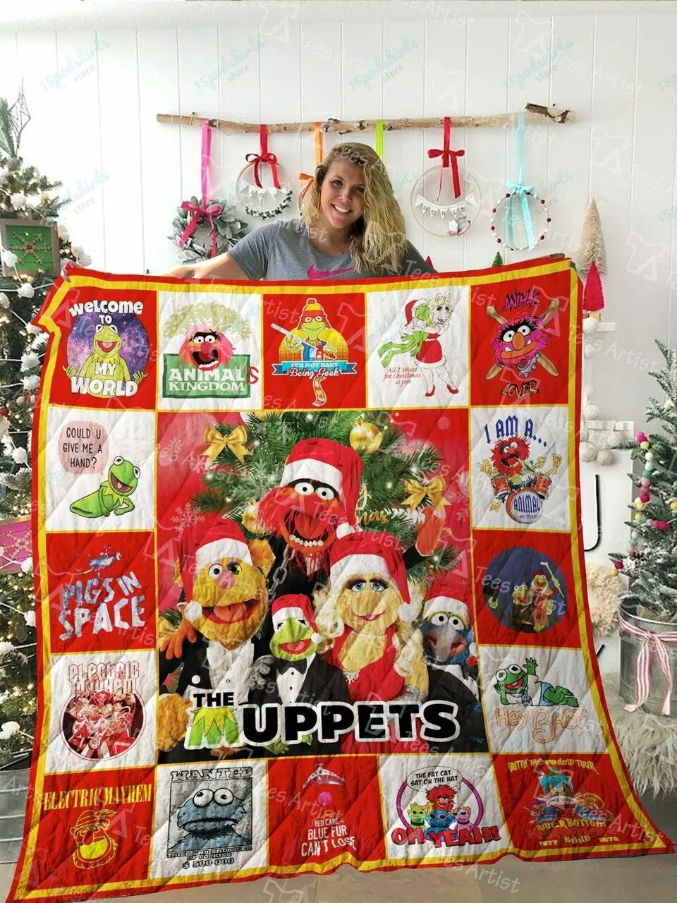 The Muppets Quilt Blanket 02224 and Home Decor