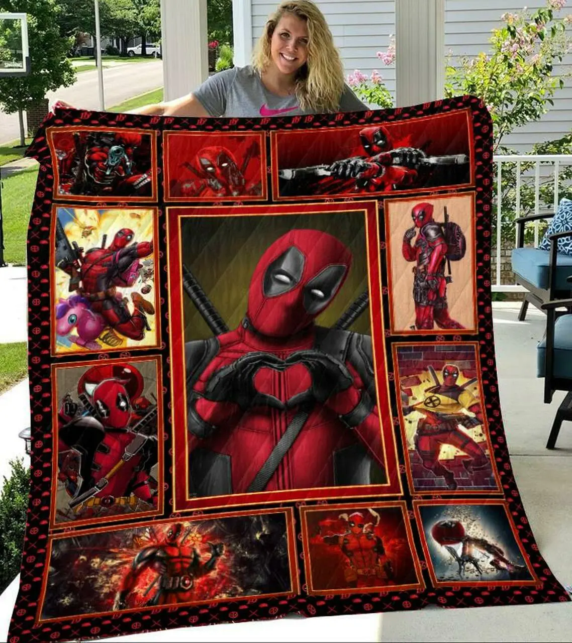 The New Mutants Quilt Quilt and Home Decor