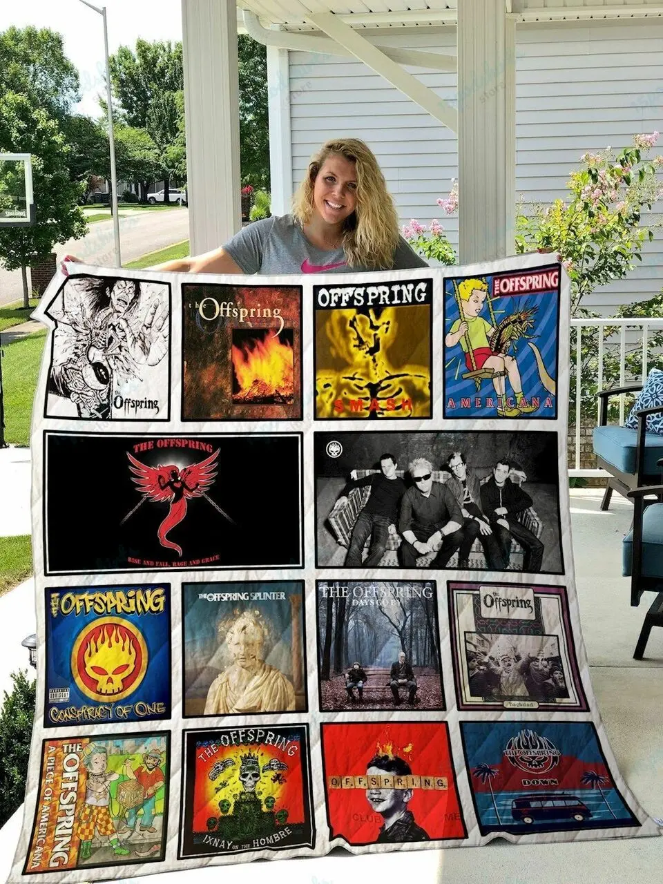 The Offspring Quilt Blanket and Home Decor