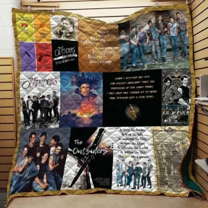 The Outsiders Blanket Th0907 Quilt and Home Decor