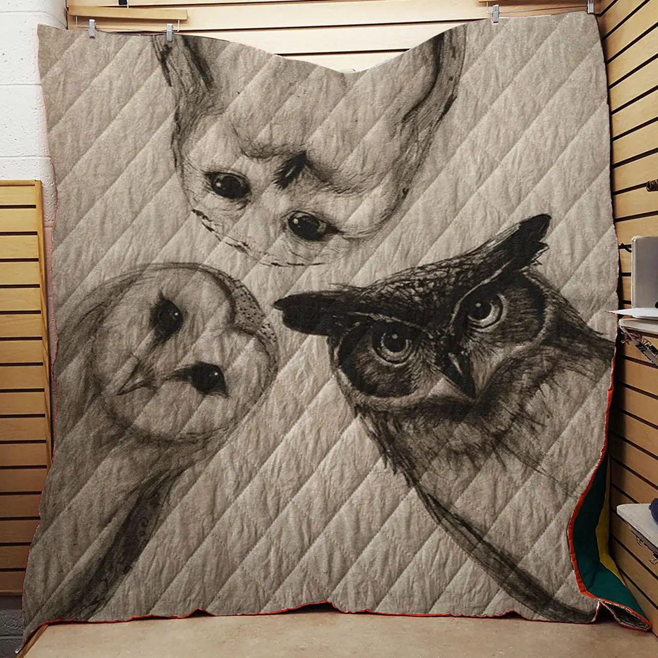 The Owl’S 3 Throw Quilt Blanket and Home Decor