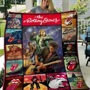 The Rolling Stone 1 Quilt Blanket and Home Decor
