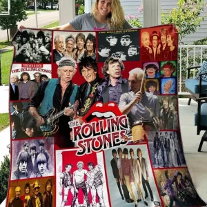 The Rolling Stones Blanket Th1607 Quilt and Home Decor