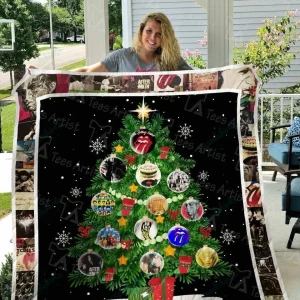 The Rolling Stones Quilt Blanket 01468 and Home Decor