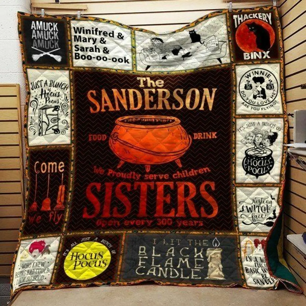 The Sanderson Lover ODL14 3D Customized Quilt Hip and Home Decor