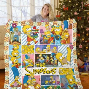 The Simpsons Quilt Blanket – New Arrive and Home Decor