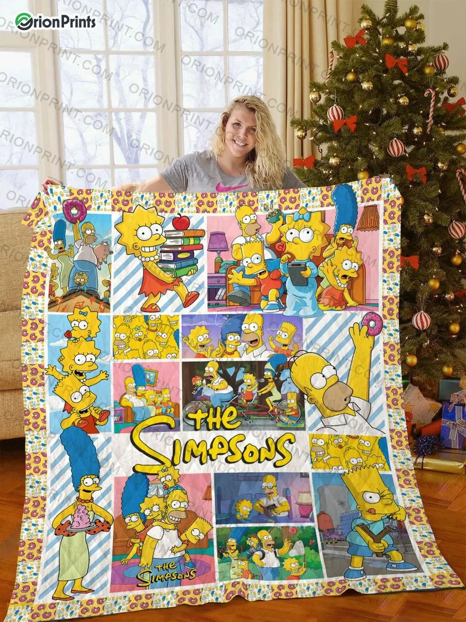 The Simpsons Quilt Blanket – New Arrive and Home Decor