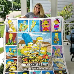 The Simpsons T89 Quilt and Home Decor