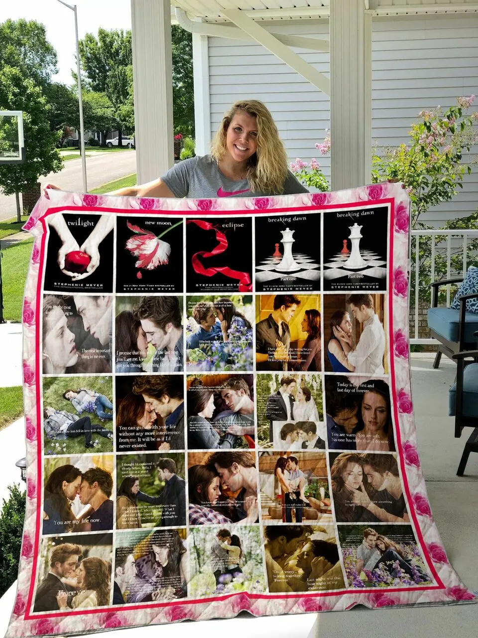 The Twilight Saga Quilt Blanket 02 and Home Decor