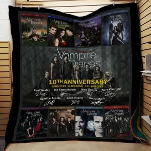 The Vampire Diaries Quilt Blanket Bs1093 and Home Decor