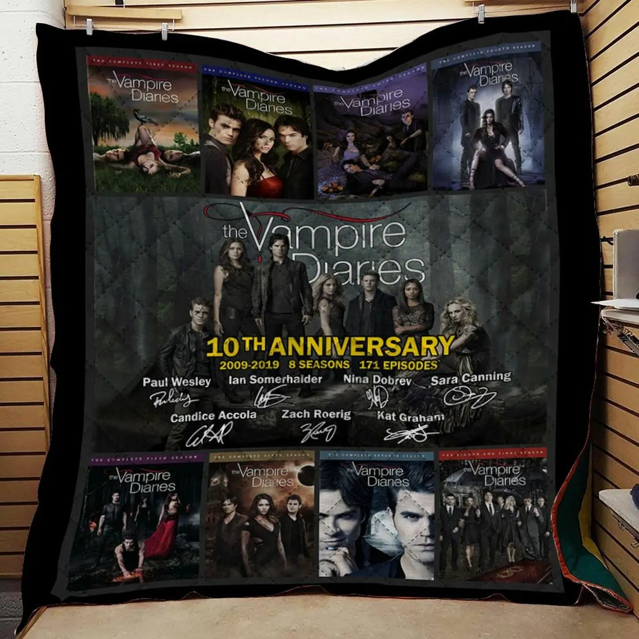 The Vampire Diaries Quilt Blanket Bs1093 and Home Decor