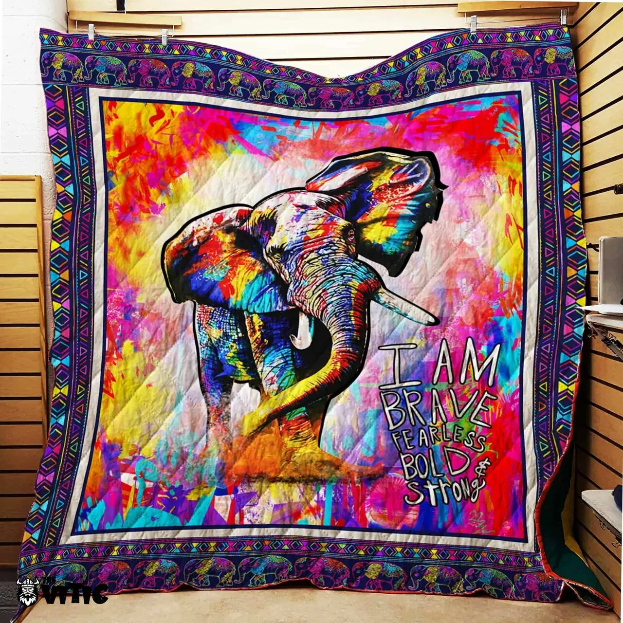 Thevitic™ Elephan – Hippie Quilt 3D Aop 03861 and Home Decor
