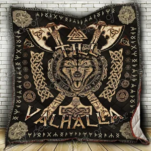Till Valhalla Hur Quilt py and Home Decor
