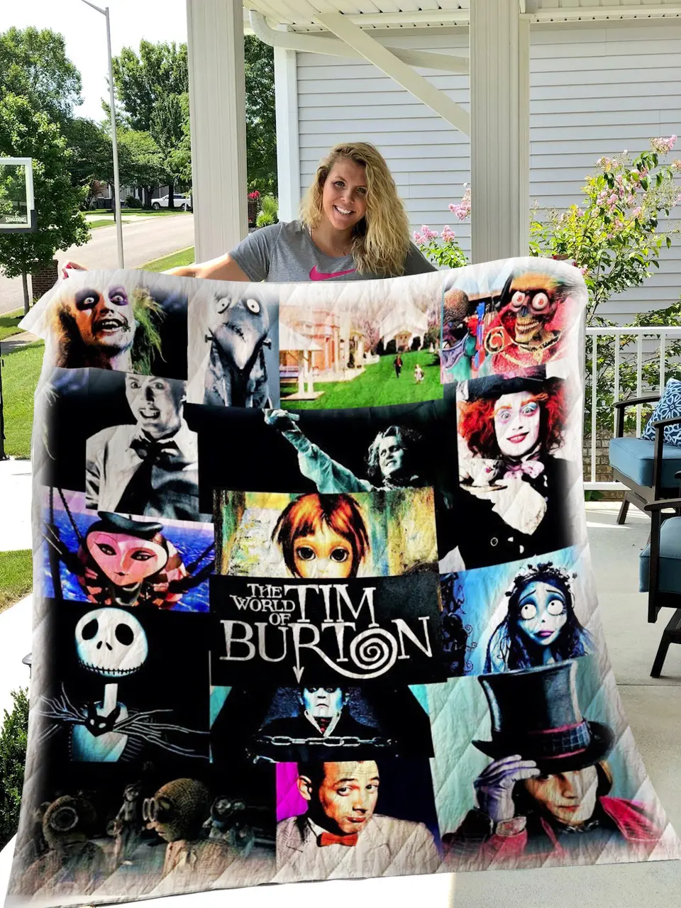 Tim BurtonS Quilt Blanket 0309 and Home Decor