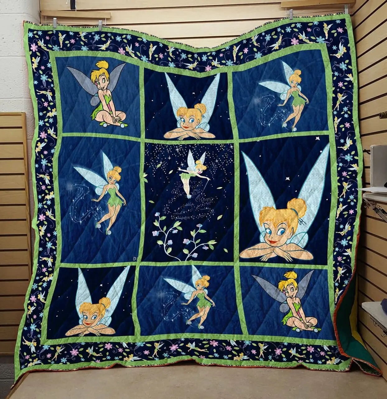 Tinker Bell Angel Wings Quilt V7 Quilt and Home Decor