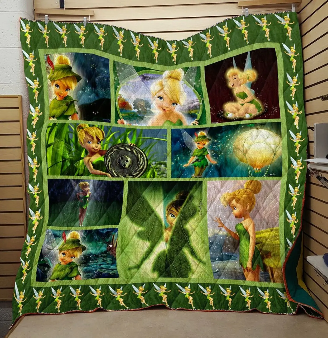 Tinker Bell Quilt V9 Quilt and Home Decor