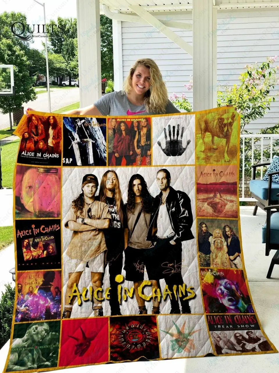 Tlmus Aic Quilt Blanket Ver 1 and Home Decor