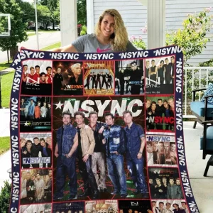 Tlmus Nsync Quilt Blanket and Home Decor