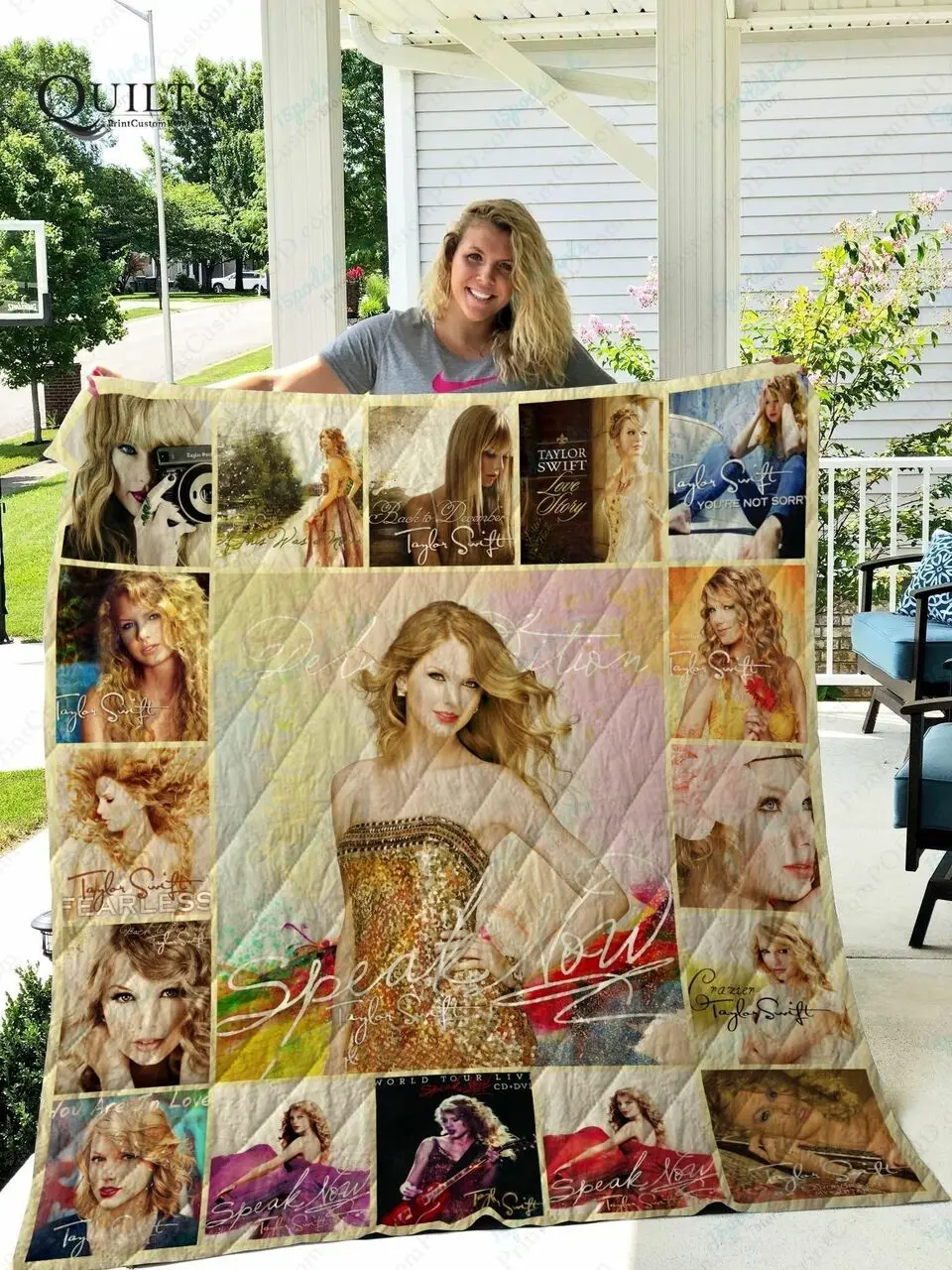 Tlmus Ts Quilt Blanket and Home Decor
