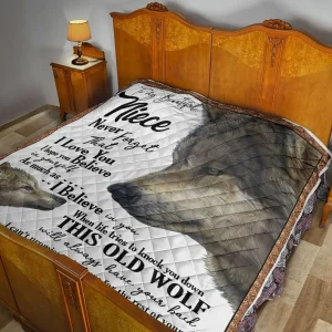 To My Niece Quilt Hdb and Home Decor