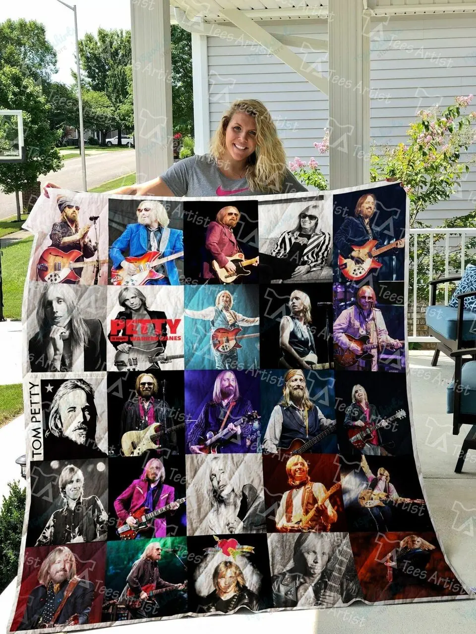 Tom Petty Quilt Blanket 01615 and Home Decor