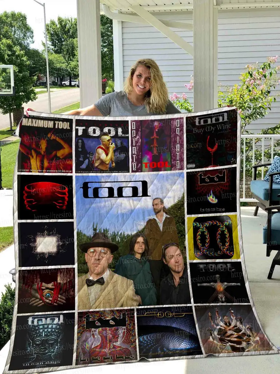 Tool Band Quilt Blanket 01 and Home Decor