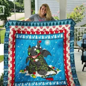 Toothless Quilt Blanket 01273 Quilt and Home Decor