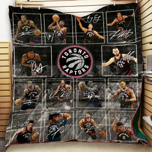 Toronto Raptors Quilt Blanket Bs1017 and Home Decor