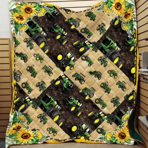 Tractor John Deere Quilt Ijy and Home Decor