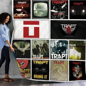 Trapt Singles Quilt Blanket 01 and Home Decor