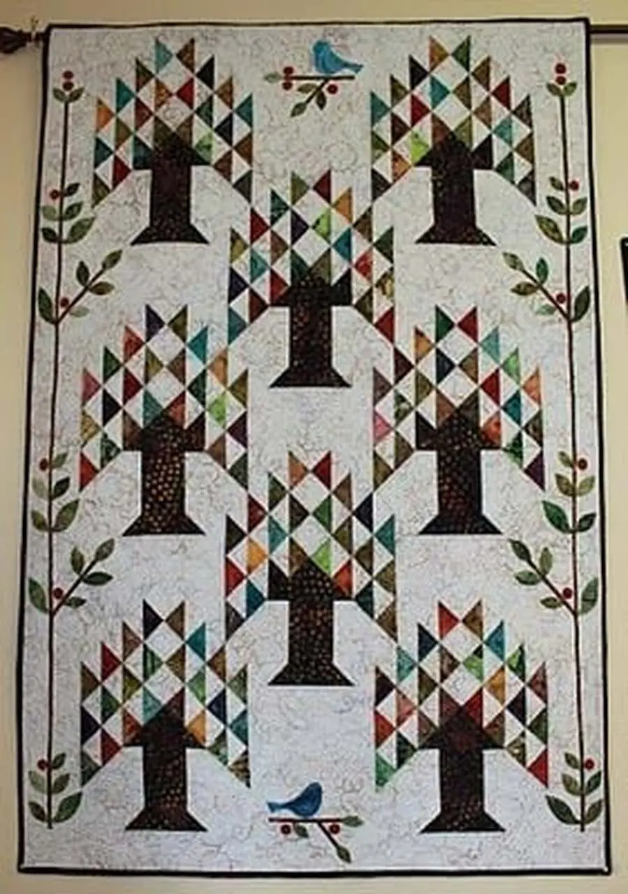 Tree Cla1110496Q Quilt Blanket and Home Decor