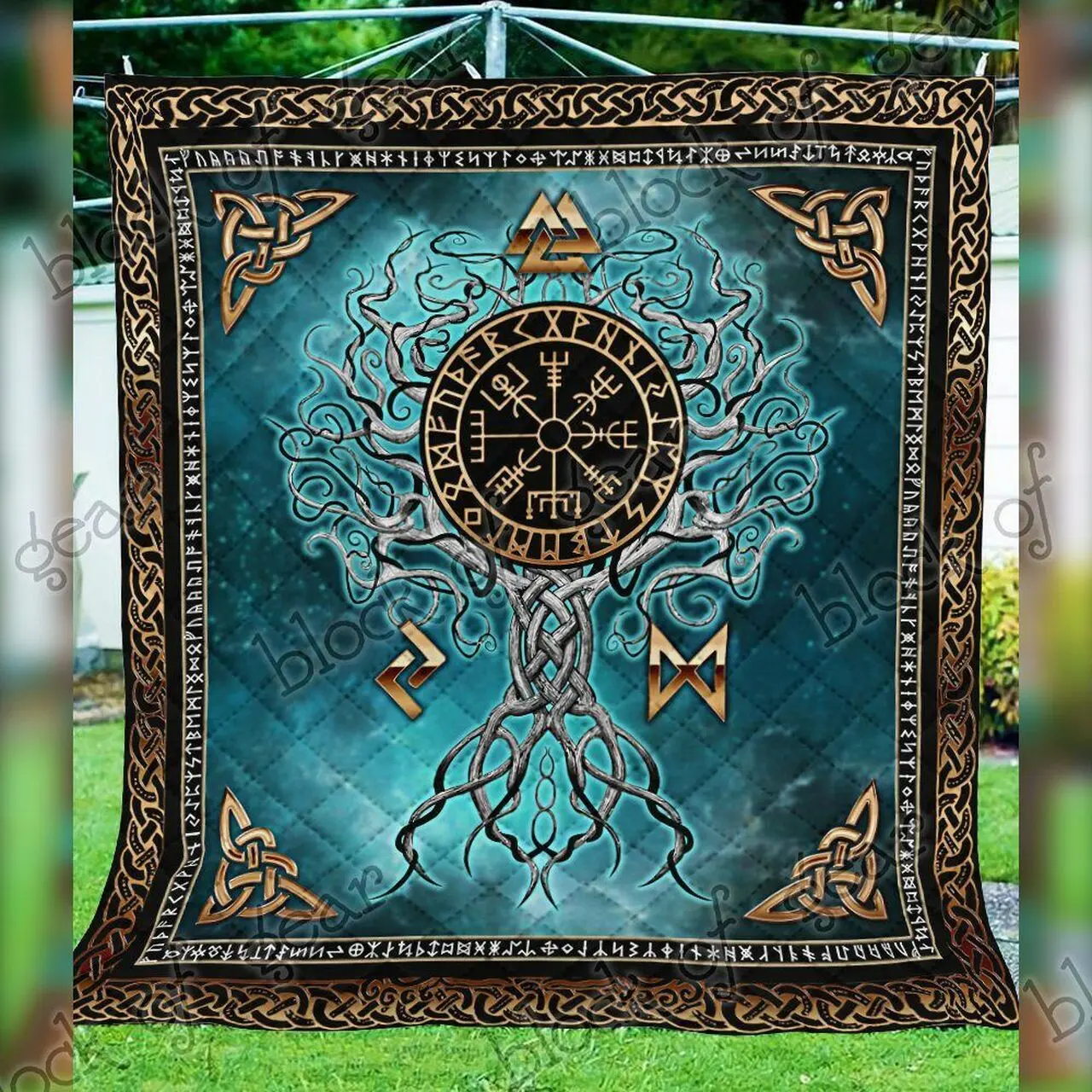 Tree Of Life Cl280677 Quilt Blanket and Home Decor