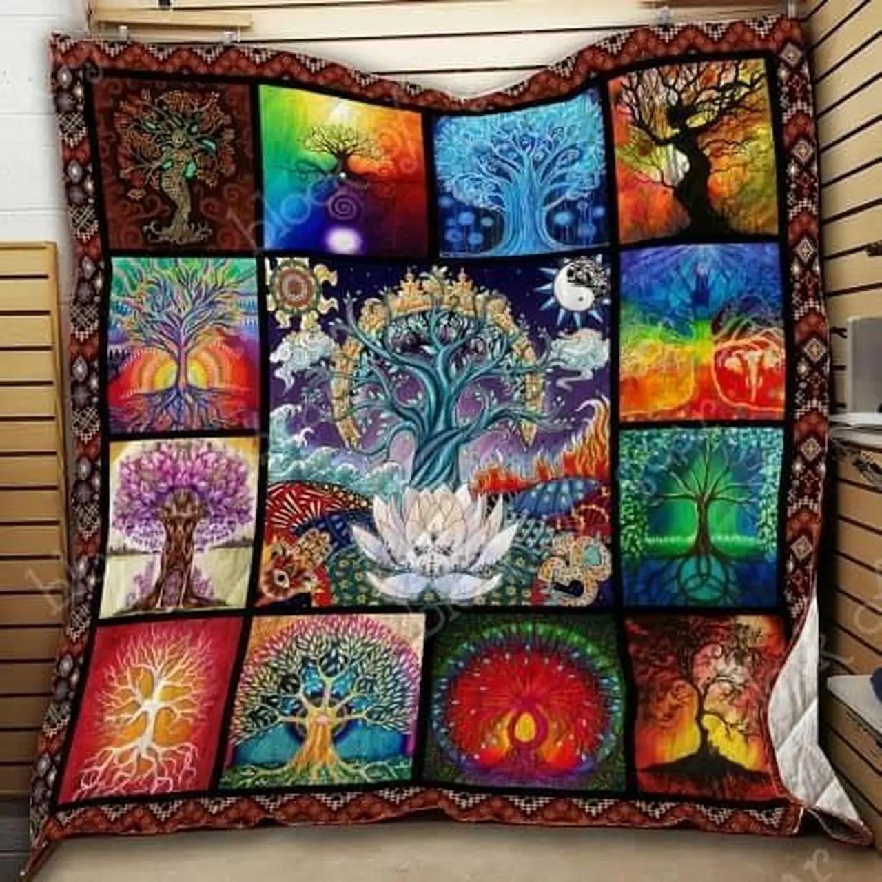 Tree Of Life Hur Quilt yt and Home Decor